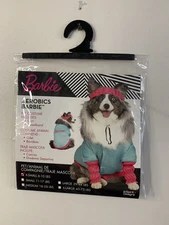 Barbie Aerobics Pet Dog Halloween Costume Outfit Size XS NEW
