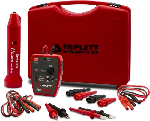 3388 Fox & Hound HotWire Live Wire Tone and Probe Wire Tracing Kit with Adjus... - Picture 1 of 12