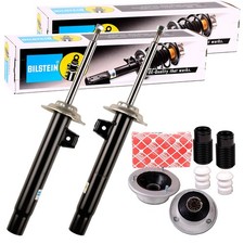 2x BILSTEIN B4 GASDRUCK STOSSDÄMPFER + DOMLAGER VORNE passend für BMW 3er E46
