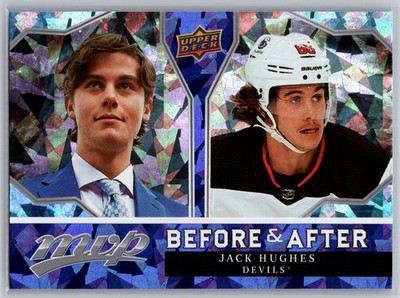 2021-22 UD MVP - JACK HUGHES Before & After #BA-15 Insert Card - 1a