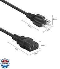 Vibration Plate Power Cord for AXV LifePro PUREROYI MERACH EILISON Vibration ...