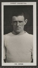 PATTREIOUEX-FAMOUS FOOTBALL 1922 (F1-191)-#054- MANCHESTER CITY - BARNES 