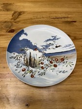 Haviland Limoges Canvas Back Duck Plate Rutherford B Hayes Danish Import