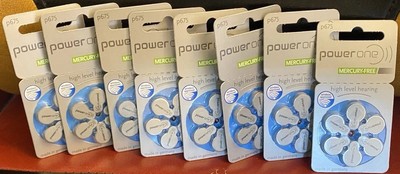 LOT (8) Packs of 6 Powerone P675 Wireless Approved 48 Total Batteries EXP 1/22