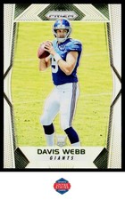 2017 Panini Prizm #263 Davis Webb Prizm