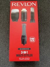 REVLON 3-in-1 Multi-Styler Hair Dryer Brush, Straighten, Curl  Smooth  
