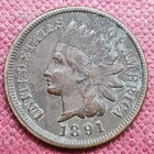 1891 Indian Head Cent 1c Better Grade XF - AU Details #78670