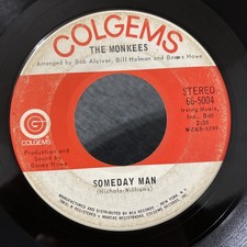 The Monkees- "Someday Man" "Listen To The Band"-1969 US-66 5004-45 RPM