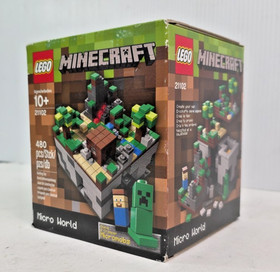 Retired LEGO 21102 Minecraft Cuusoo Micro World NEW FACTORY SEALED
