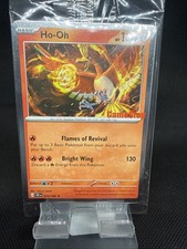 2026 Pokemon Ho-Oh GameStop Exclusive Promo SEALED 010/086 Chaos Rising Cosmo