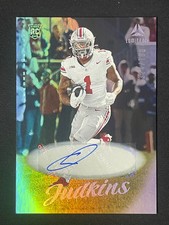 2025 Panini Luminance Rookie Auto Vertical #110 Quinshon Judkins /700 RC YT92
