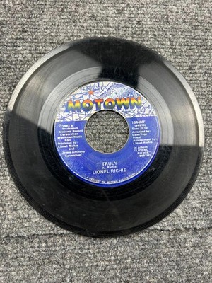 Vinyl 45 Record Lionel Richie Truly/Just Put Some Love In Your Heart