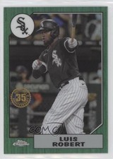2022 Chrome 1987 Topps Baseball Green Refractor 48/99 Luis Robert #87BC-12 17hf