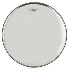 Remo Ambassador Starfire Chrome Bass Drumhead...