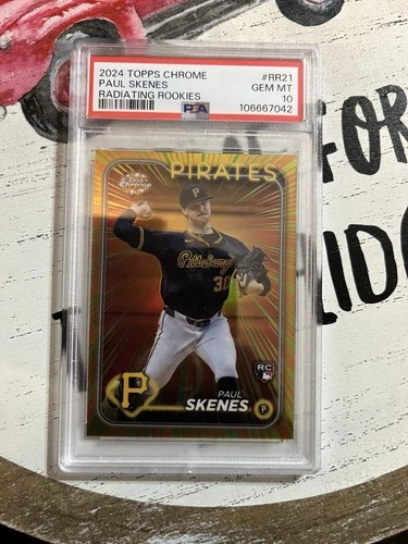 2024 Topps Cosmic Chrome Paul Skenes Radiating Rookies #RR-21 PSA 10