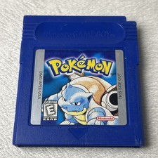 Pokemon Blue Version (Nintendo Game Boy 1998) Authentic DMG-APEE-USA Tested