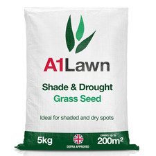 A1 Lawn Shade & Drought Tolerant Grass Seed, 5Kg (140M2) - Perfect for Shaded Ar 9.34 per kilo