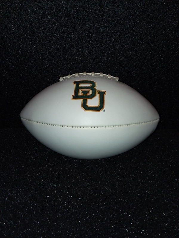Baylor BEARS Autograph Ready Panel Football Sawyer Robertson RG3 Singletary 