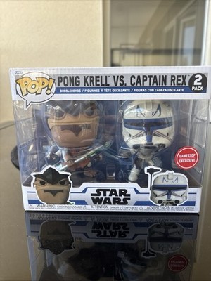 Funko Pop! Vinyl: Star Wars - 2er Pack Pong Krell vs Captain Rex - GameStop