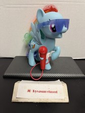 Hasbro My Little Pony Singing Rainbow Dash Figure EUC       