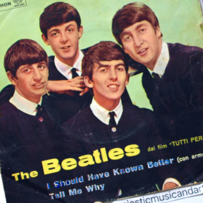 The Beatles Tutti per uno イタリア盤 LP THE BEATLES 1964 TUTTI PER UNO 7