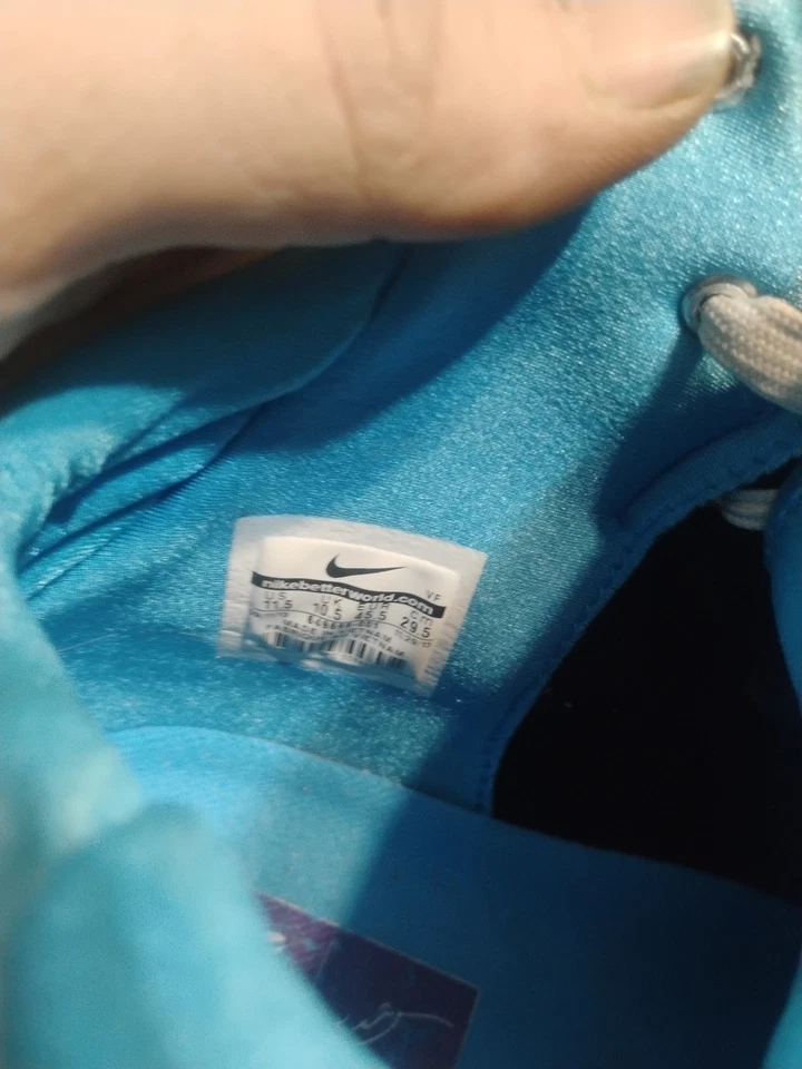 pair of Nike Kobe 9 NSW Lifestyle sneakers in the black and platinum colorway. - Image 3 of 4