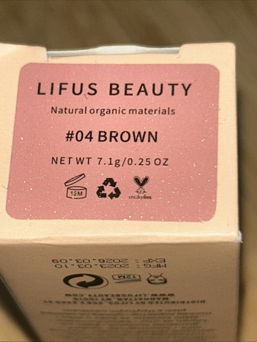 Lifus Beauty Match Stix Shimmer Contour Highlight Makeup Organic # 4 Brown - Bild 2 von 2