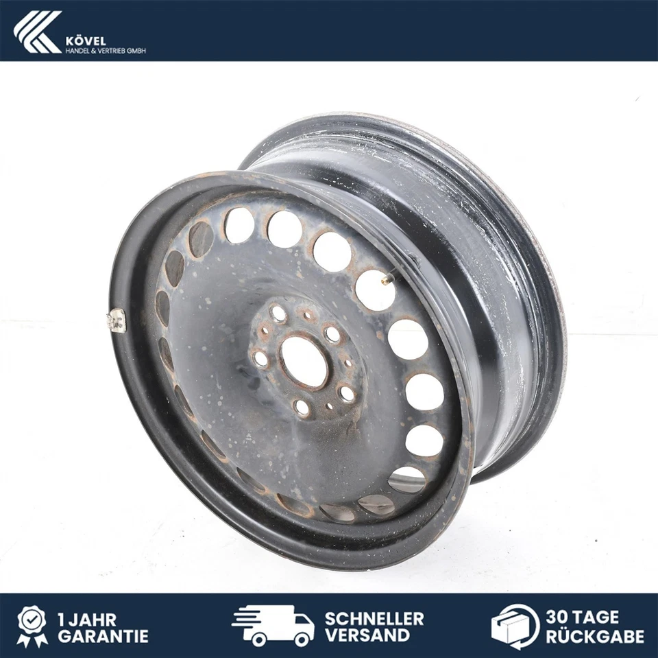 Jante En Acier 16 Pouces VW Passat B7 (3C) 6,5Jx16 ET41 5x112 3Q0601027 - Photo 2/4