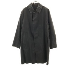 Mackintosh Made in the UK Stainless collar coat 36 Navy Men's