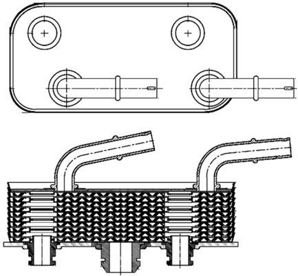 Mahle ÖLküHler, Automatikgetriebe Clc 180 000S FüR Bmw-image