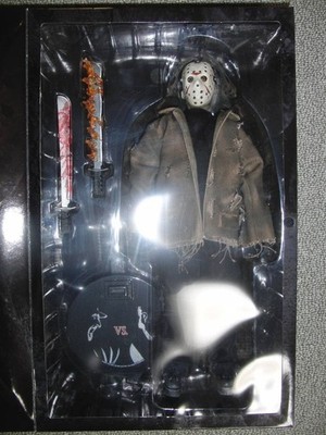 Sideshow Freddy vs Jason Jason Voorhees 12 inch Action Figure | eBay