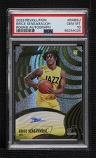 2023-24 Panini Revolution Rookie Brice Sensabaugh #RA-BSJ PSA 10 GEM MT Auto j6a