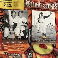 WINGIELD CLASSIC COLLECTION SWEET SPOT CLASSIC LOT OF 2 CARDS- HALL OF FAMERS