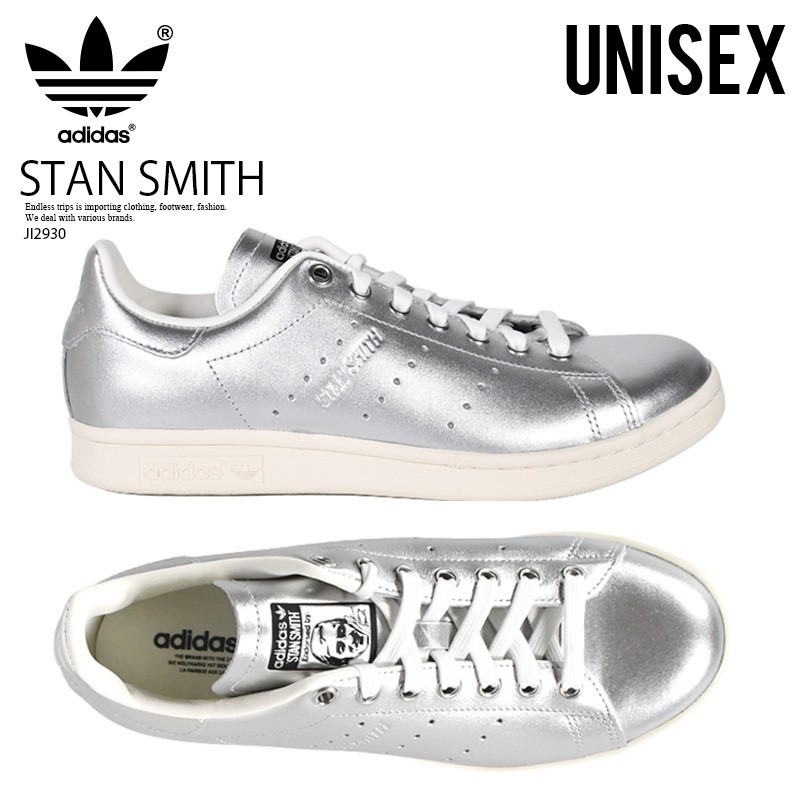 US 10 New adidas STAN SMITH W Women s Stan Smith 28.0cm Silver Sneakers Soccer R US 10 New adidas STAN SMITH W Women s Stan Smith 28.0cm Silver Sneakers Soccer R