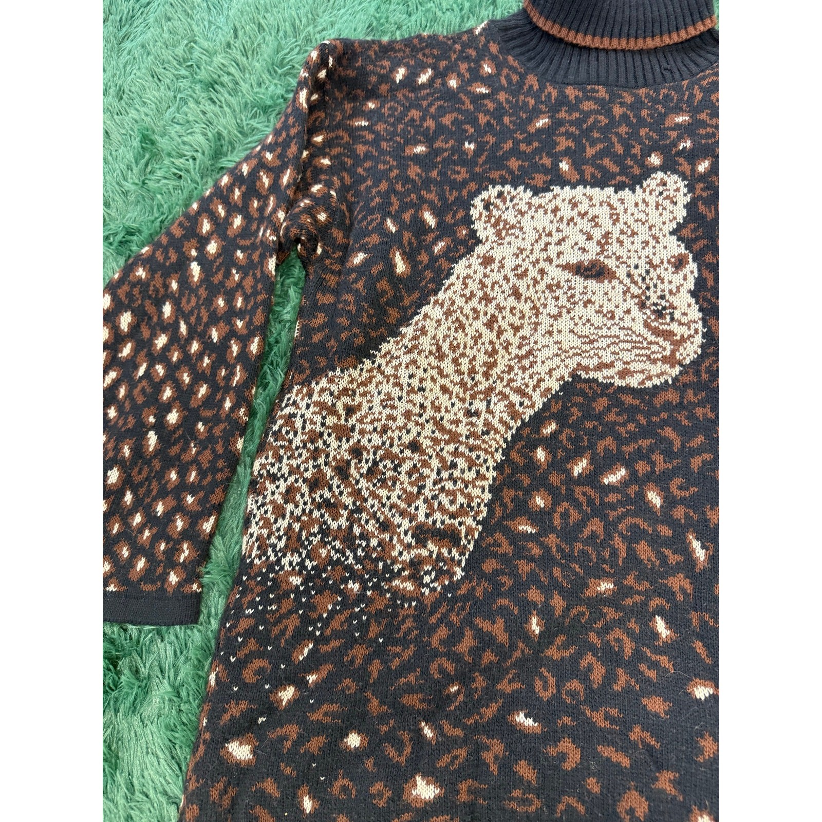 Vintage Basic Editions Cheetah Leopard Pattern Tu… - image 10