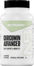 NutraBio CURCUMIN ADVANCED Joint Comfort, Mob...