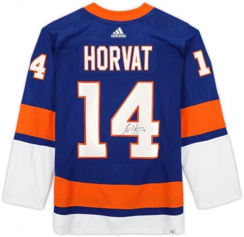 Bo Horvat New York Islanders Autographed Blue Adidas Authentic Jersey - Image 2 of 4