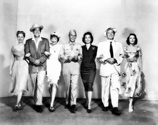 Martha Hyer With Dean Martin And Shirley MacLaine Happy Smiling 4x6 Picture Cel