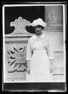 Photo:Bucharest Romania Alice Poore 1919 American Red Cross Dentist Woman