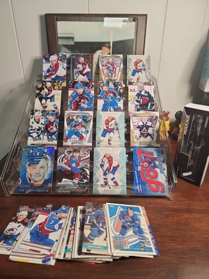 Colorado Avalanche Quebec Nordiques Hockey Card Lot And Cale Makar McD Stick