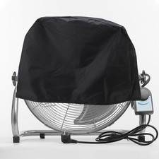  Black Industrial Fan Cover UV Protection Waterproof Dustproof Foldable Elect
