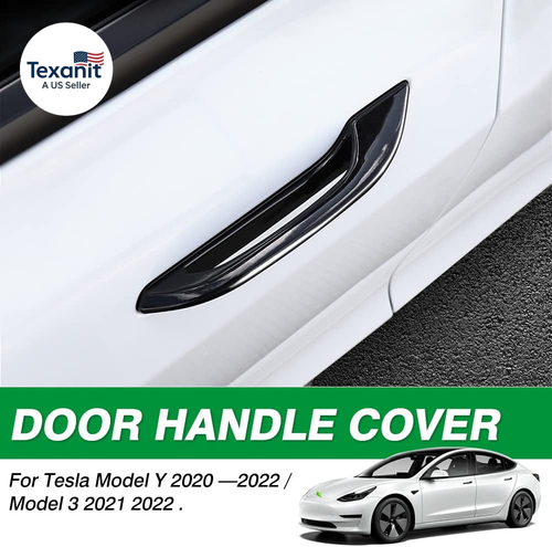 4PCS Protection Poignée de Porte pour Tesla Modèle Y/ 2026 Modèle Y Junipe 2020-2024 2025 - Photo 2/12
