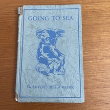 Ladybird Series 417 2nd edition 1942 THE ADVENTURES OF WONK: Going to Sea (7)