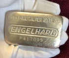 Engelhard 10 Troy oz Silver Bar ~ FREE SHIPPING !  My #329