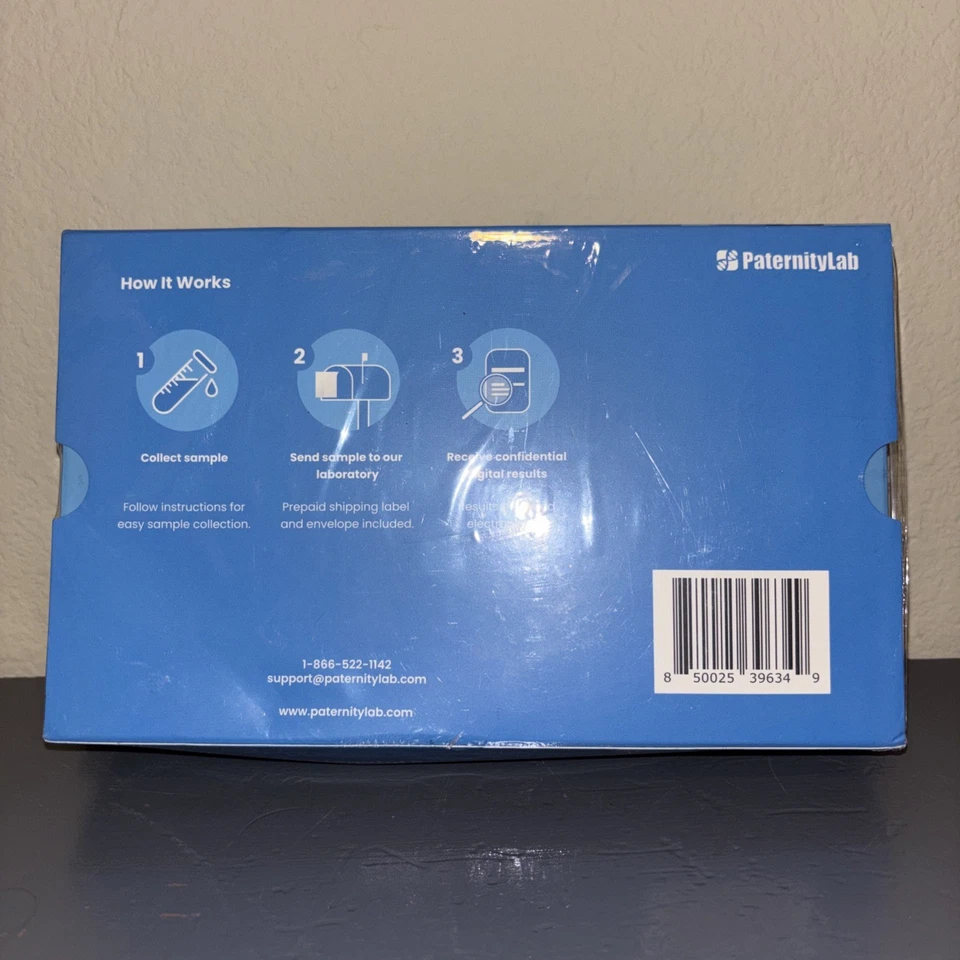 Kit de prueba de paternidad prenatal de ADN Paternitylab - Nuevo Foto 2 de 3