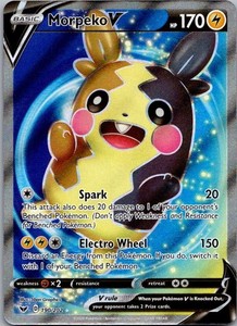 Morpeko V 190/202 Sword & Shield Base Set Full Art Ultra Rare