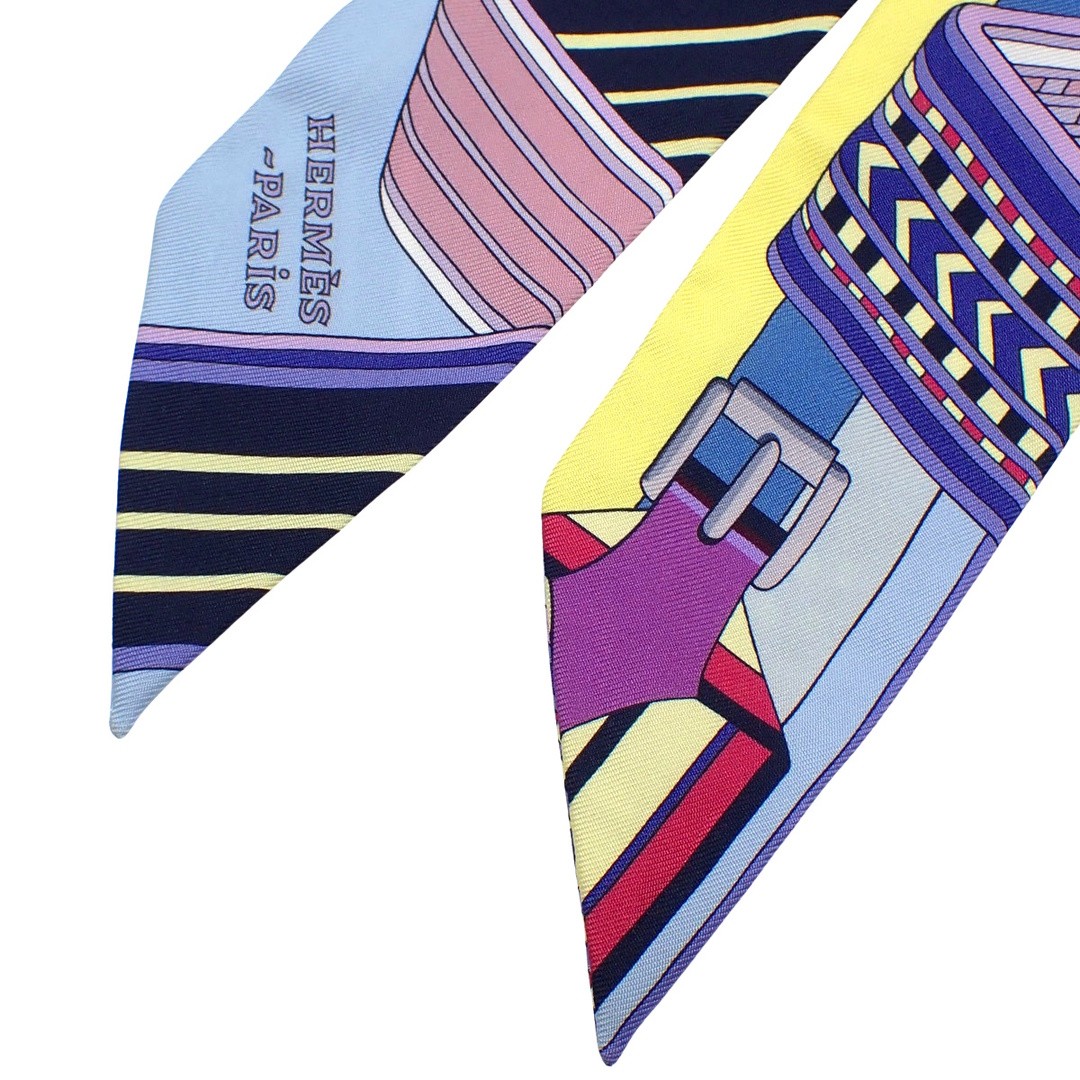 HERMES  SANGLES EN ZIGZAG Zigzag Sangles Twilly P… - image 3