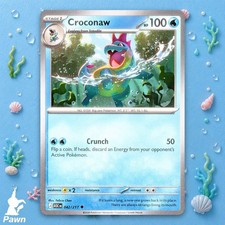 Croconaw 42/217 Ascended Heroes Uncommon Pokemon TCG Card Game Art Felicia Chen