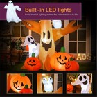 Yescom 7.5FT Halloween Inflatables Tree w/ Ghost Owl Pumpkin Outdoor Décor 2026 — photo 3