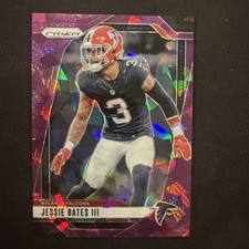 2024 Panini Prizm #14 Jessie Bates III Purple Ice Prizm /225 